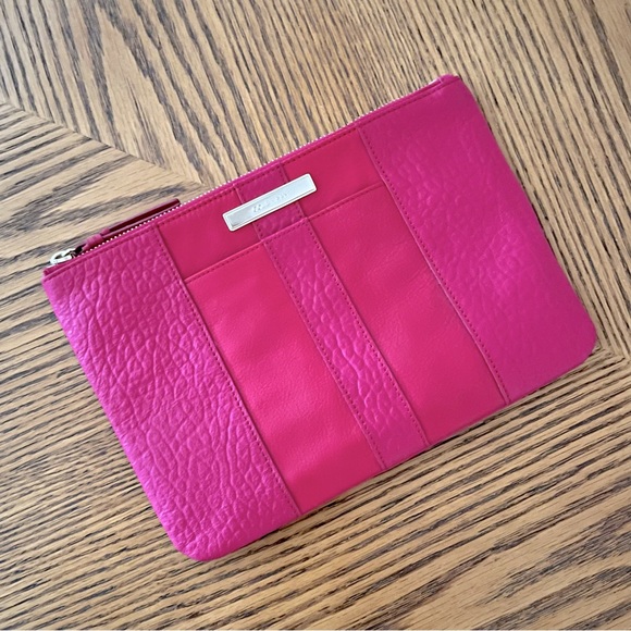 Cole Haan Leather Pouch - Hot Pink - Picture 10 of 10